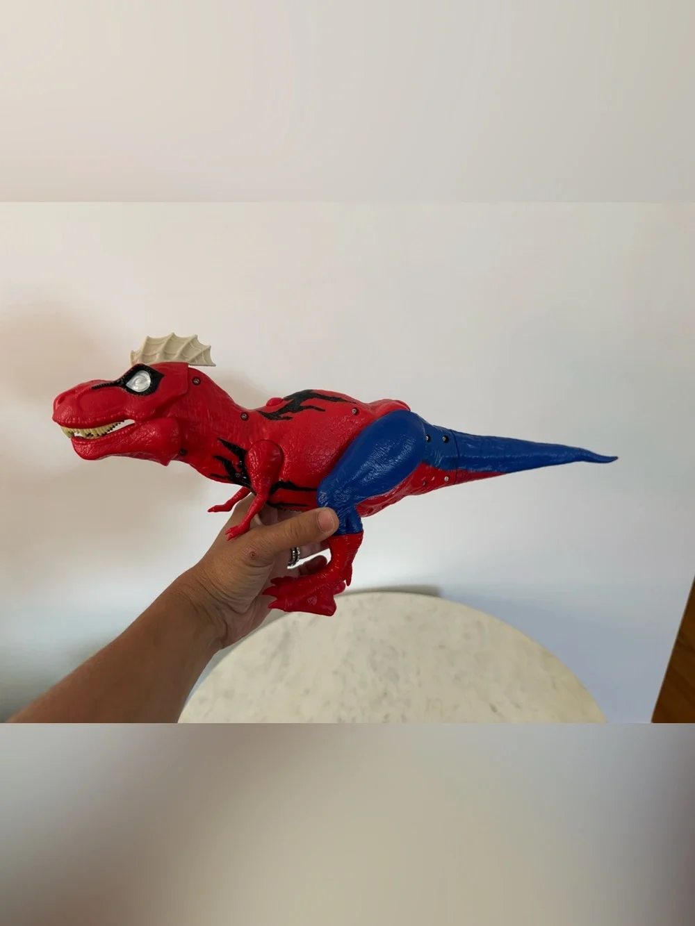 Marvel Spiderman Web Chompin Spider Rex T-Rex Dino 2022 Works Sounds